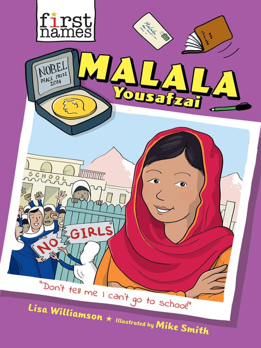 Cover image for Malala Yousafzai